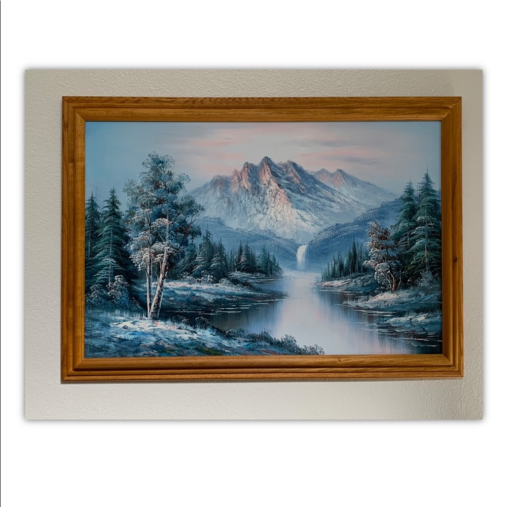 Original oil painting on canvas